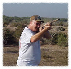 Getting a bead on those doves!