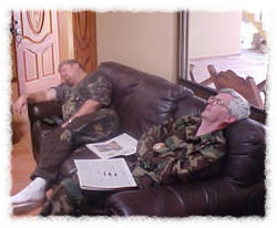 They're tired. But it's a good kind of tired